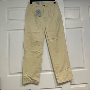 NWT MEN’S AMENDI COTTON BEIGE TROUSERS SIZE 31 W 30L.